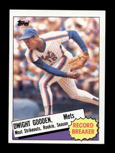 Dwight Gooden 1985 Topps Series Mint Card #3