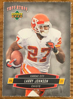 Larry Johnson 2007 Upper Deck Tuff Stuff Magazine Series Mint Card #TSUD44
