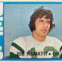 Joe Namath 1972 Topps Series Mint Card #100 EX Condition