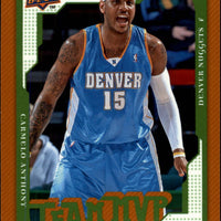 Carmelo Anthony 2008 2009 Upper Deck MVP Series Mint Card #177