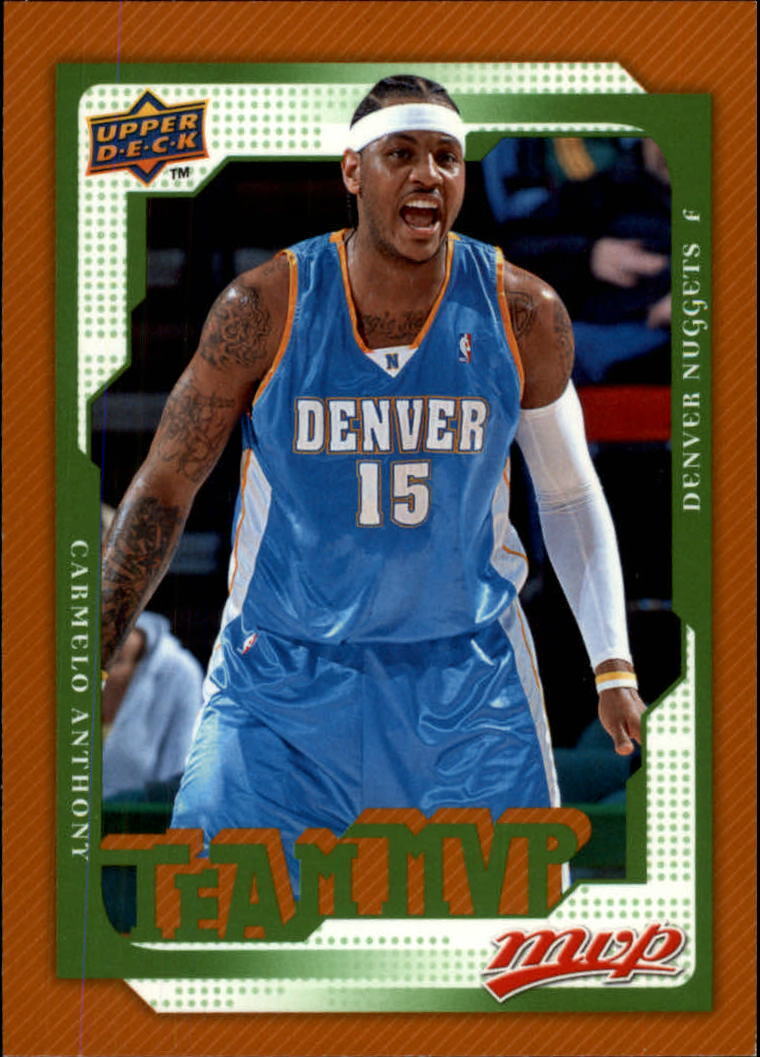 Carmelo Anthony 2008 2009 Upper Deck MVP Series Mint Card #177