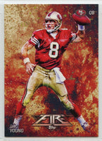 Steve Young 2014 Topps Fire Series Mint Card #36
