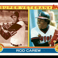 Rod Carew 1983 Topps Super Veteran Series Mint Card #201