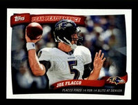 Joe Flacco 2010 Topps Peak Performance Series Mint Card #PP21
