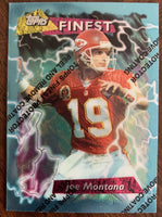 Joe Montana 1995 Topps Finest Series Mint Card #90
