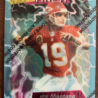 Joe Montana 1995 Topps Finest Series Mint Card #90