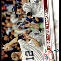 2017 Topps Yankees Team Card #249