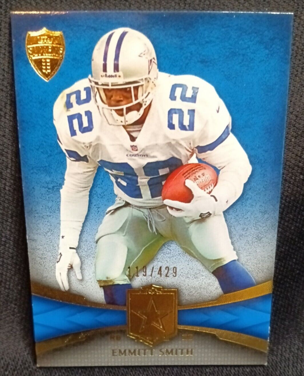 Emmitt Smith 2011 Topps Supreme Blue Series Mint Card #20 Only 429 Made