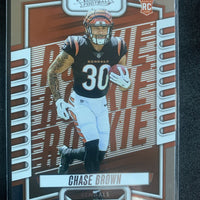 Chase Brown 2023 Panini Absolute Series Mint Rookie Card #142