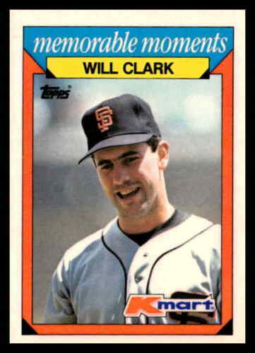 will clark baseball card