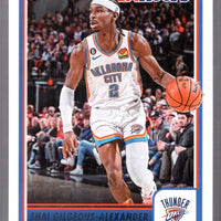 Shai Gilgeous-Alexander 2023 2024 Panini NBA Hoops Series Mint Card #59