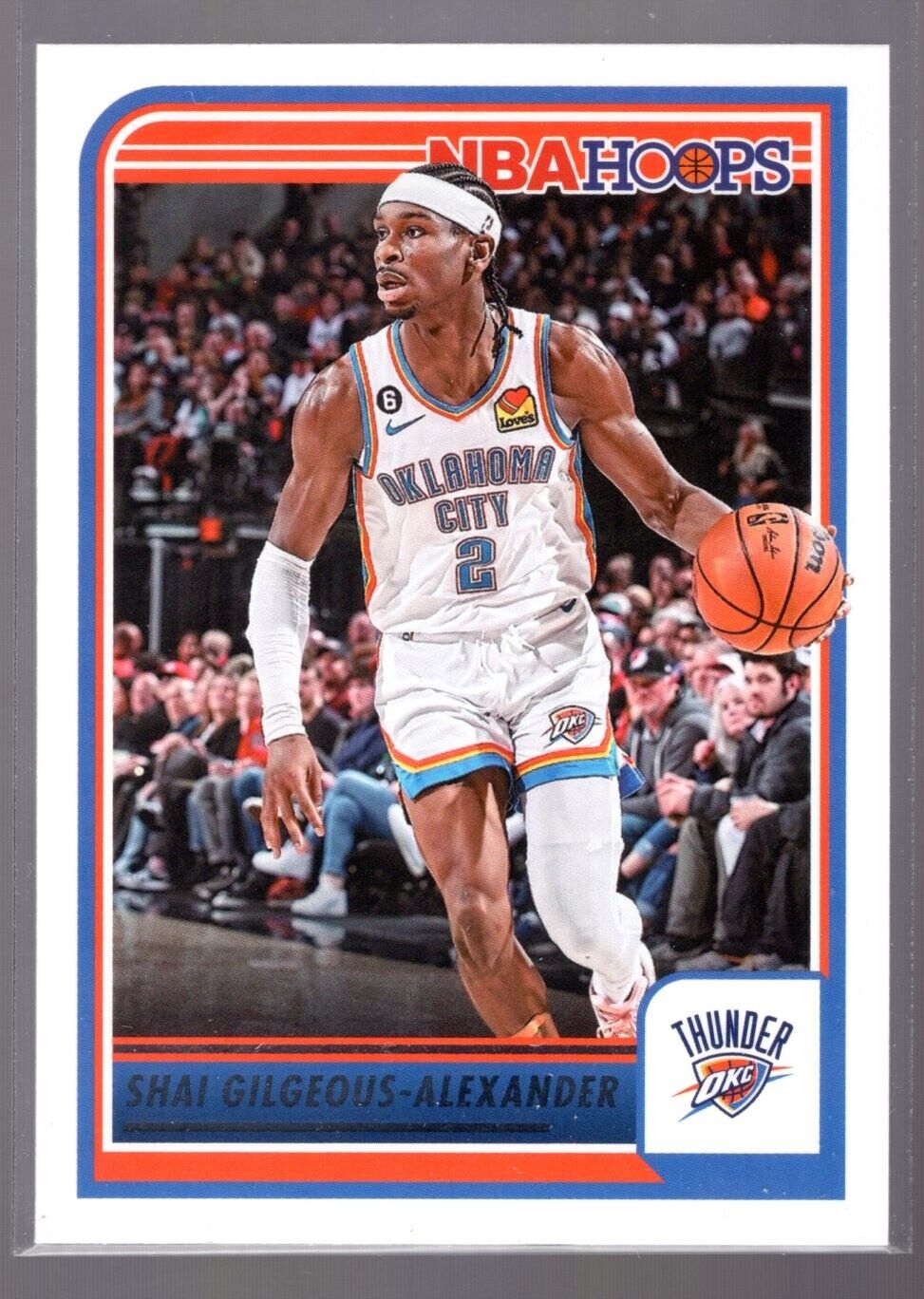 Shai Gilgeous-Alexander 2023 2024 Panini NBA Hoops Series Mint Card #59