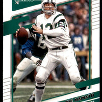 Joe Namath 2021 Donruss Series Mint Card  #42