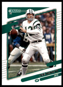 Joe Namath 2021 Donruss Series Mint Card  #42