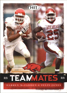 Darren McFadden 2008 SAGE Hit Teammates Series Mint Rookie Card #51