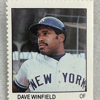 Dave Winfield 1983 Fleer Baseball Stamp