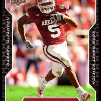 Darren McFadden 2008 Upper Deck Draft Edition College Greats Series Mint Card  #CG3