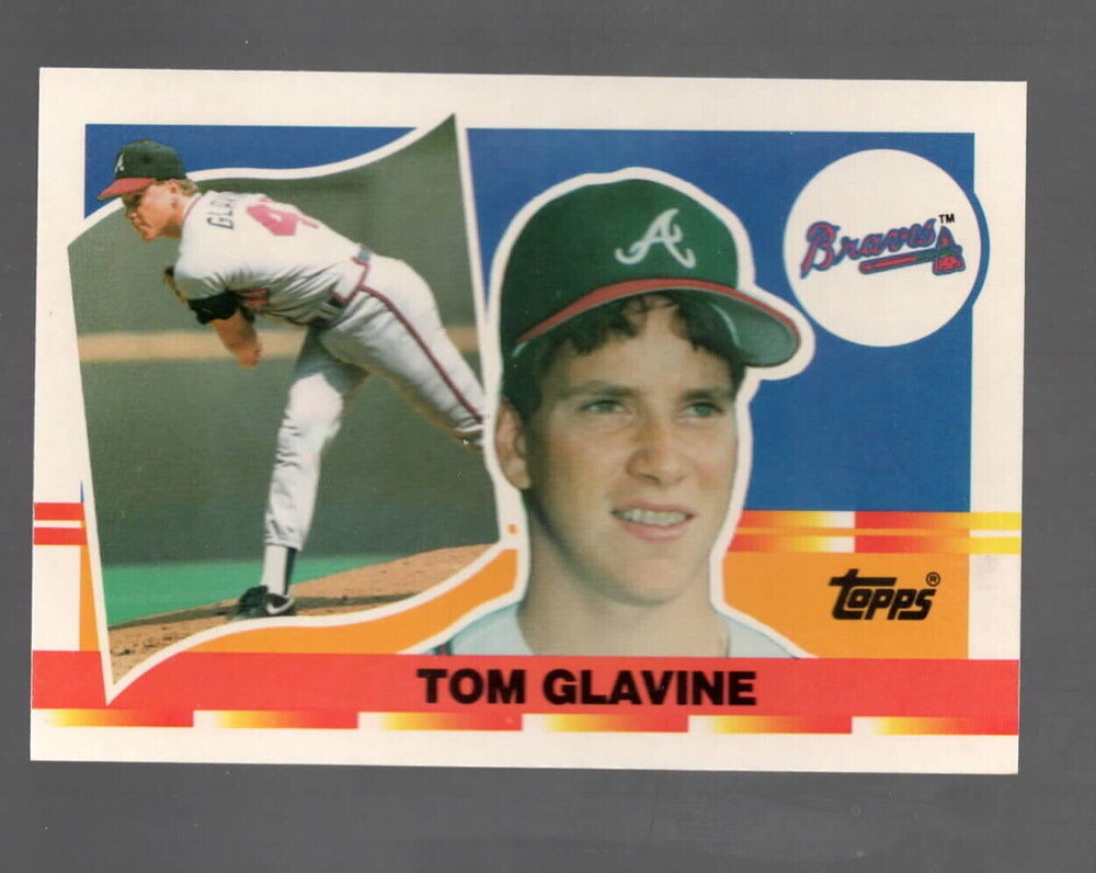 Tom Glavine 1990 Topps Big Series Mint Card #99