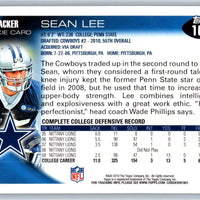 Sean Lee 2010 Topps Series Mint Rookie Card #107
