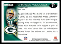 Charles Woodson 2010 Topps Series Mint Card #41
