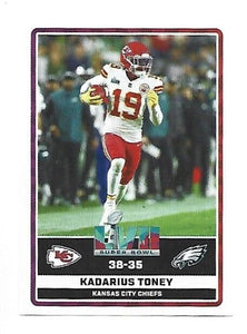 Kadarius Toney 2023 Panini NFL Sticker #40