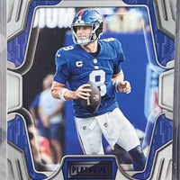 Daniel Jones 2022 Panini Playbook Purple Series Mint Card #92