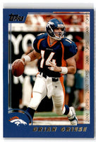 Brian Griese 2000 Topps Series Mint Card #255
