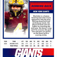 Cam Skattebo 2025 Score Series Mint Rookie Card #1