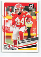 Skyy Moore 2023 Donruss Series Mint 2nd Year Card #150
