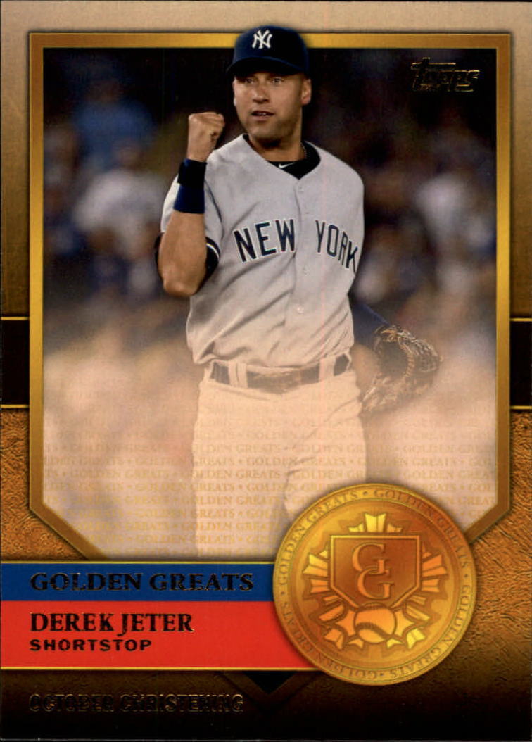 Derek Jeter 2012 Topps Golden Greats Series Mint Card #GG28