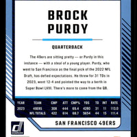 Brock Purdy 2024 Donruss Series Mint Card #150