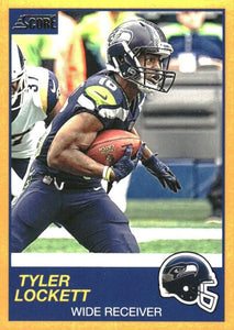 Tyler Lockett 2019 Score GOLD Series Mint Card #317