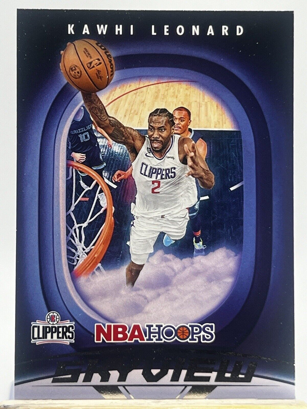 Kawhi Leonard 2023 2024 Panini NBA Hoops Skyview Series Mint Card #8