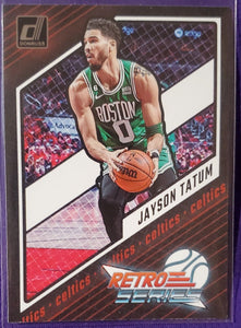 Jayson Tatum 2023 2024 Donruss Retro Series Mint Card #21