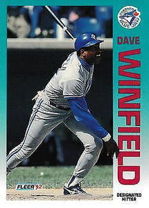 Dave Winfield 1992 Fleer Update Series Mint Card #U-67
