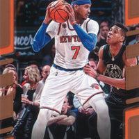 Carmelo Anthony 2017 2018 Panini Donruss Series Mint Card #96