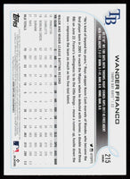 Wander Franco 2022 Topps Rookie Image Variations Series Mint Card #215
