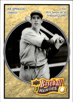 Joe DiMaggio 2008 Upper Deck Baseball Heroes Series Mint Card #127
