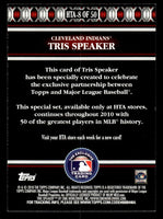 Tris Speaker 2010 Topps Logoman HTA Mint Card #HTA-8
