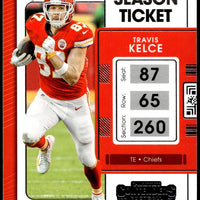 Travis Kelce 2021 Panini Contenders Series Mint Card #49