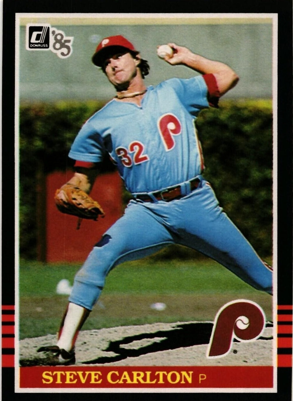 Steve Carlton 1985 Donruss Series Mint Rookie Card #305