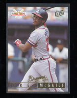 Fred McGriff 1995 Ultra National Packtime Series Mint Card #14
