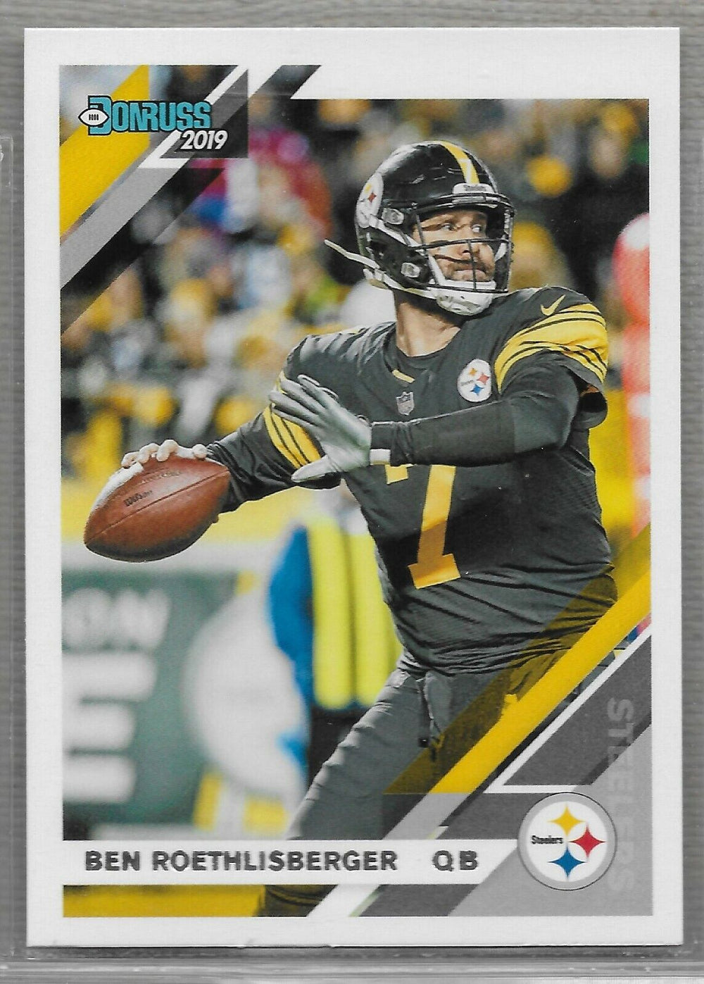 Ben Roethlisberger 2019 Panini Donruss Series Mint Card #210