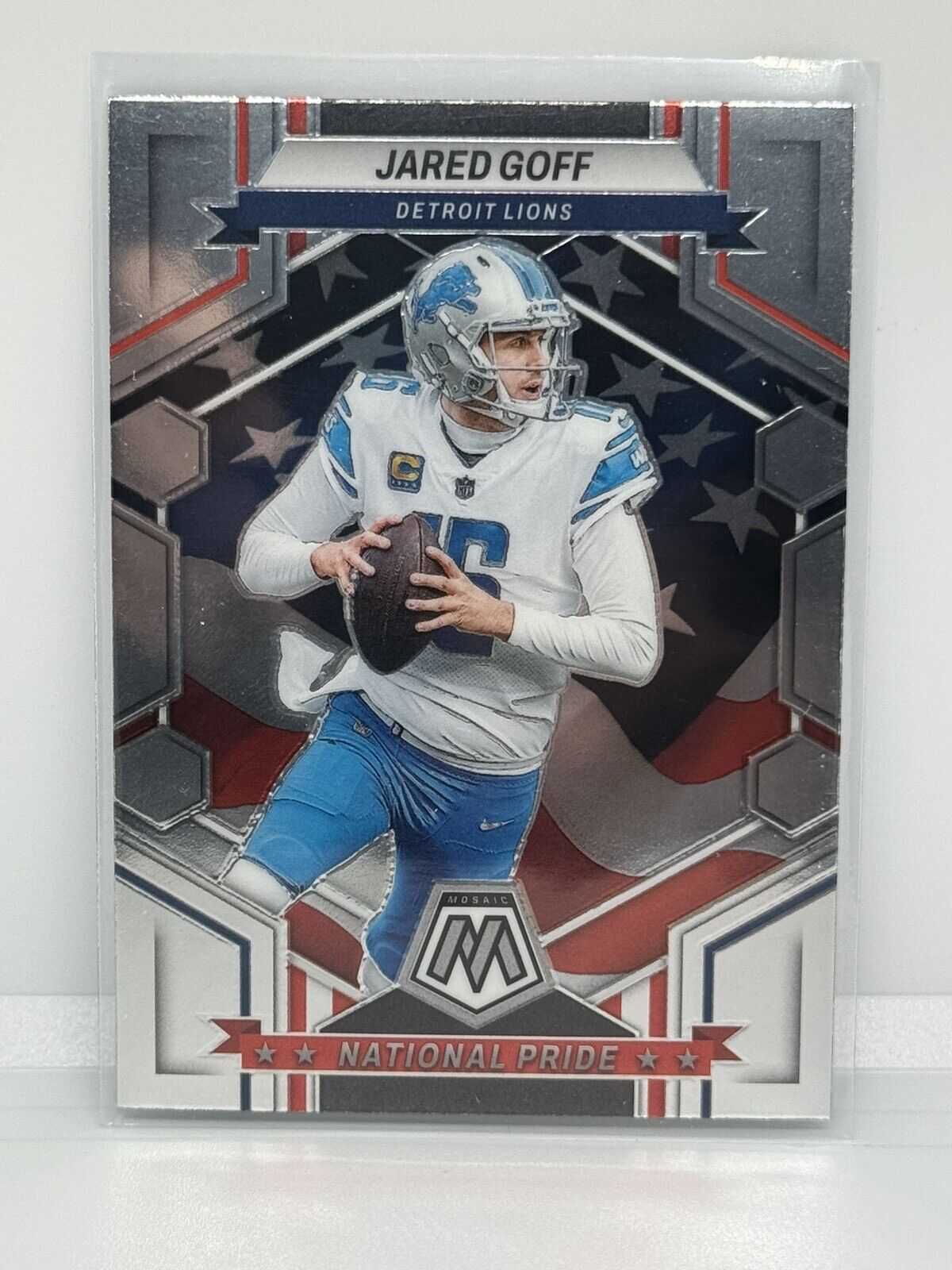 Jared Goff 2023 Panini Mosaic National Pride Series Mint Card #258 ...