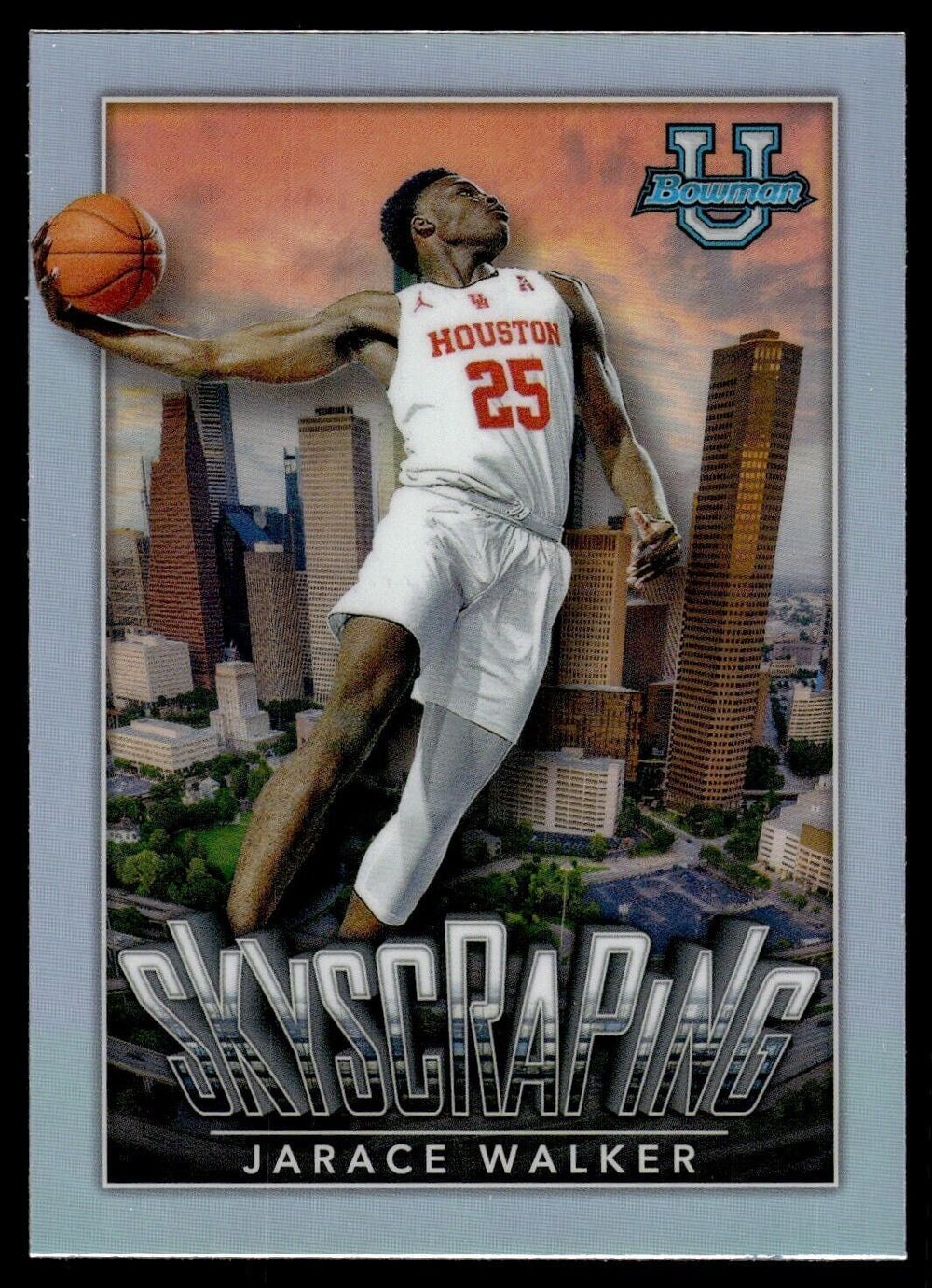 Jarace Walker 2022 2023 Bowman University Chrome Skyscraping Mint Card #S-10