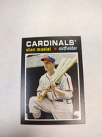 Stan Musial 2013 Topps Update 1971 Mini Series Mint Card #TM-27
