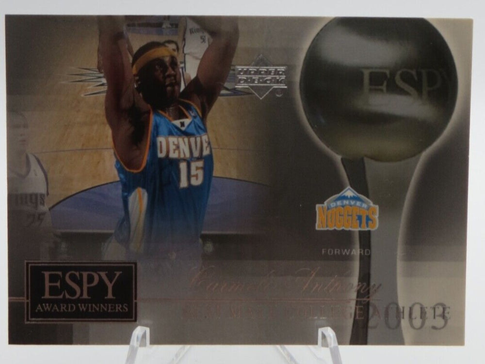 Carmelo Anthony 2005 2006 Upper Deck ESPN ESPY Award Winners Series Mint Card #ESPY-CA