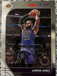 LeBron James 2019 2020 Hoops Premium Stock Series Mint Card #87