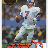 John Elway 1994 Collector's Edge 1st Day Gold Series Mint Card #51