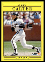 Gary Carter 1991 Fleer Series Mint Card #258
